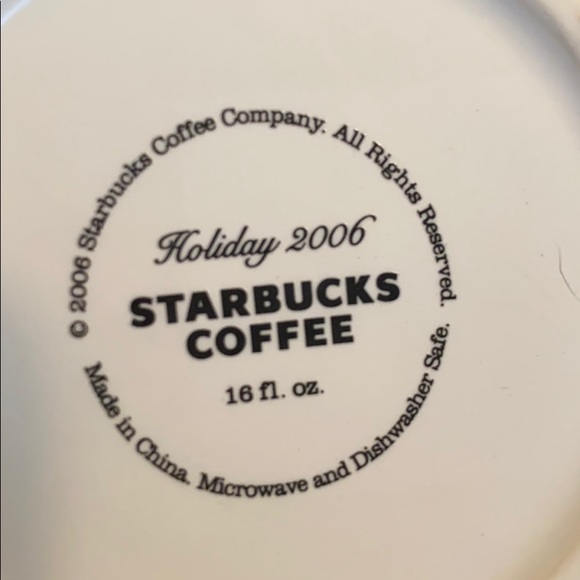 Starbucks Pair of Holiday 2006 Mugs (2) - Picture 3 of 3